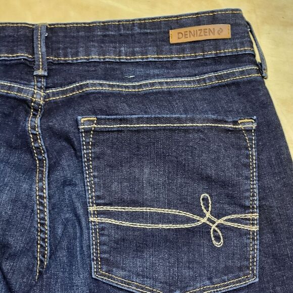 🔹️Levi's Denizen Dark Blue Wash Modern Bootcut Jeans Size 8/29 - Picture 10 of 12